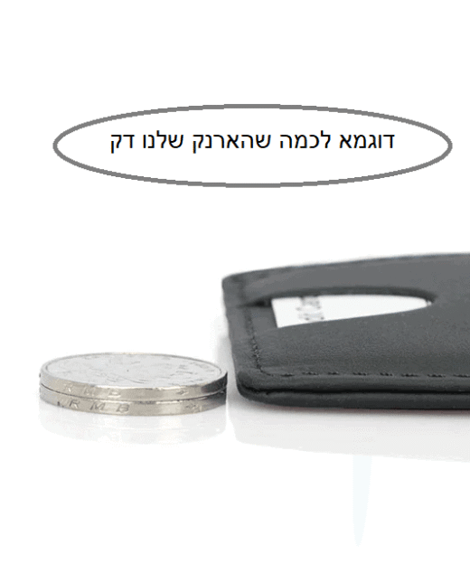 תמונה של דוגמא עבור ארנק כרטיסים לגבר סיבי פחמן