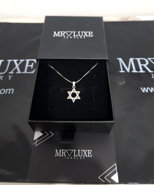 תמונה של שרשרת מגן דוד לגבר