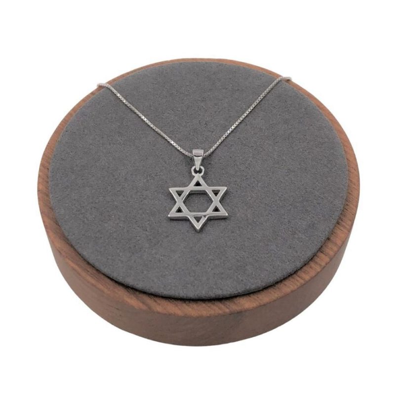 שרשרת כסף מגן דוד