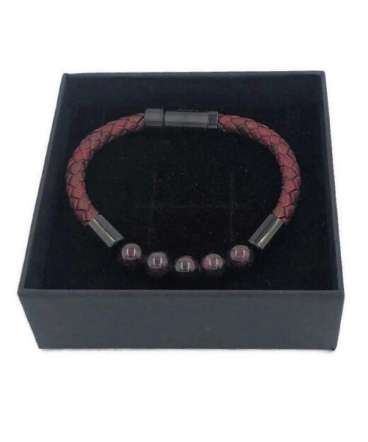 תמונה של תכשיטי גברים צמיד עור לגבר