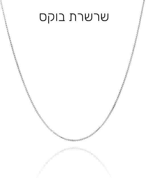 תמונה של שרשרת לגבר ללא תליון מכסף אמיתי