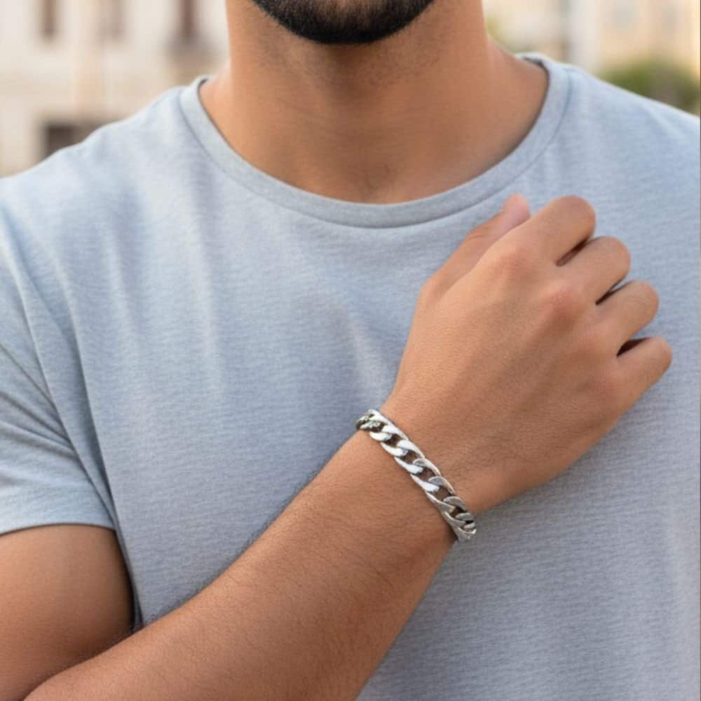 צמיד לגבר - גורמט 6 מ"מ