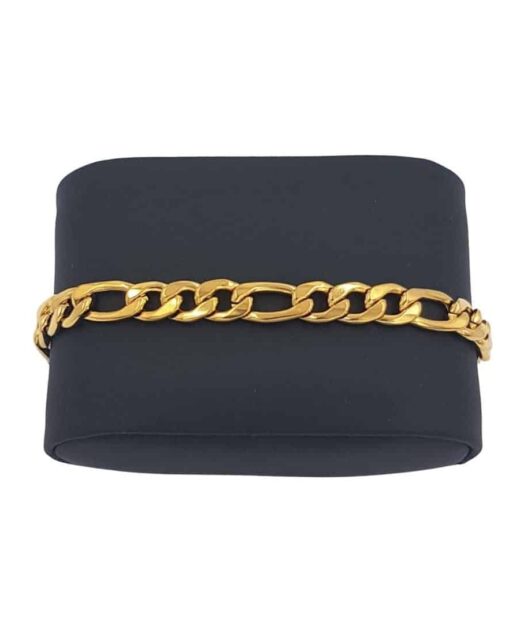 תמונה של צמיד גורמט לגבר בירושלים בצבע זהב