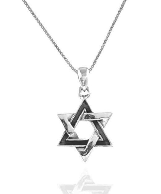 שרשרת מן דוד כסף