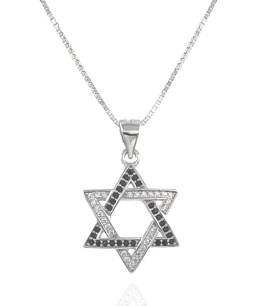 שרשרת מגן דוד לגבר